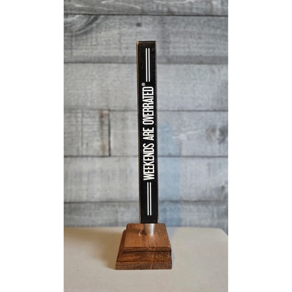 Monday Night Brewing Dr. Robot Blackberry Lemon Sour Tap Handle -Rare Craft Beer